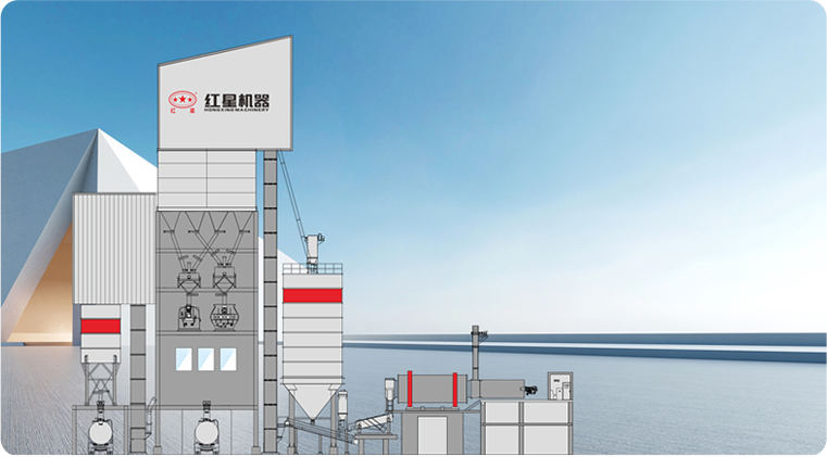 G7Ⅱ一樓雙機(jī)干混砂漿攪拌設(shè)備