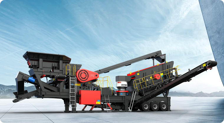MTF輪胎式移動破碎篩分站